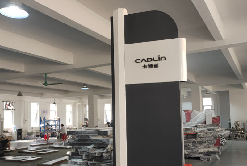 Aluminum Vertical LED Parking Guide Sign for Industrial Park